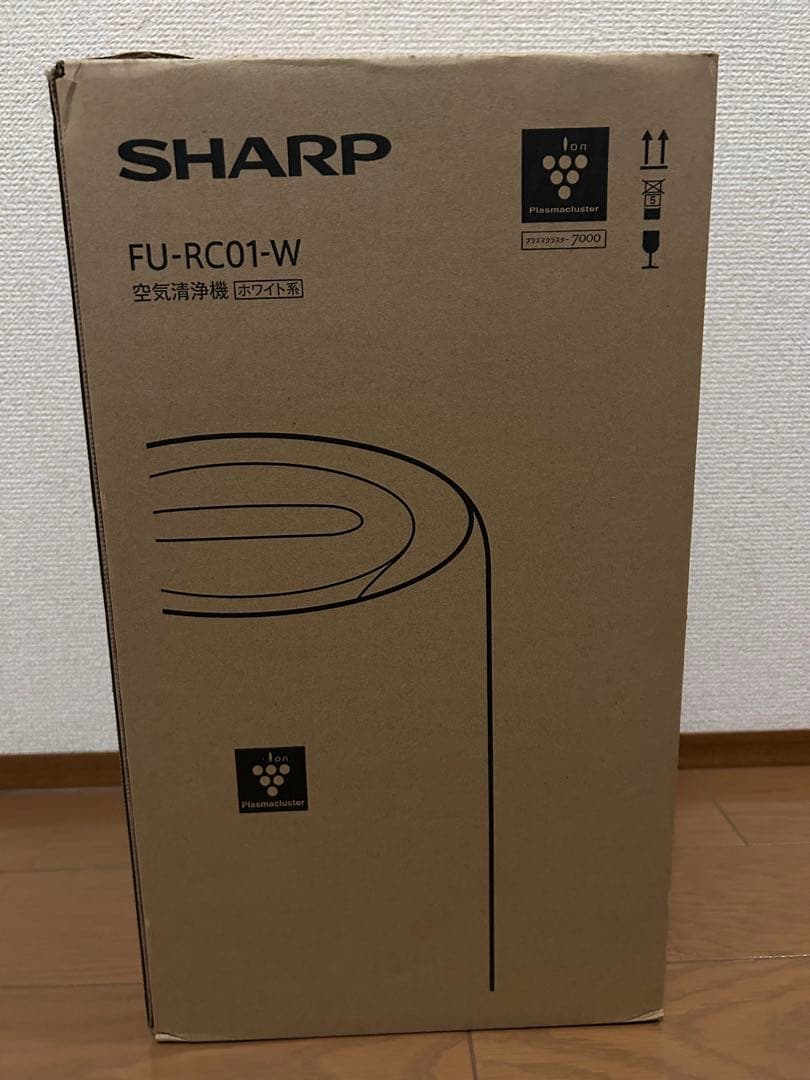 最安‼️SHARP FU-RC01-W 空気清浄機 ホワイト