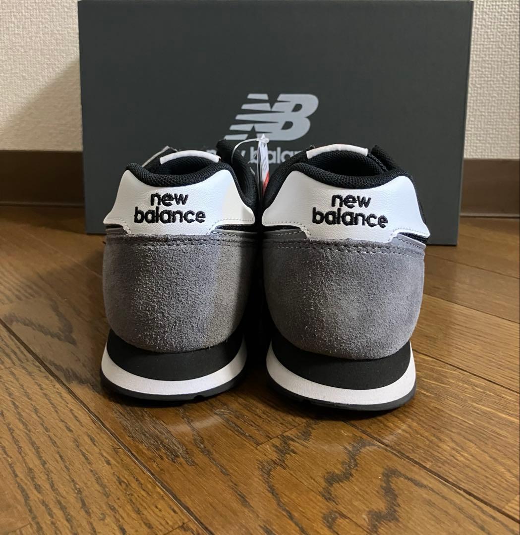 23.5cm ニューバランスML373グレー&ブラックカラー