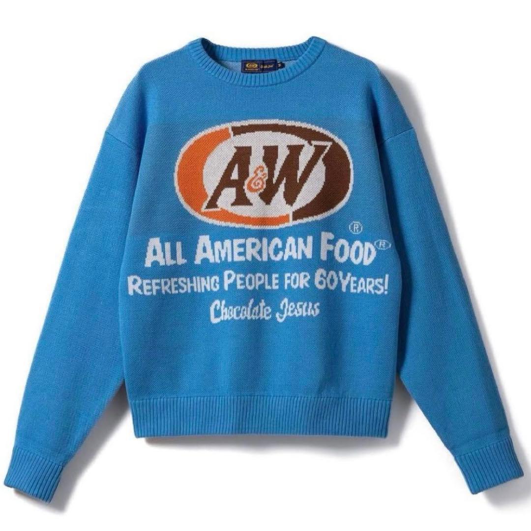 a&w chocolate jesus AWCJ knit sweater 沖縄