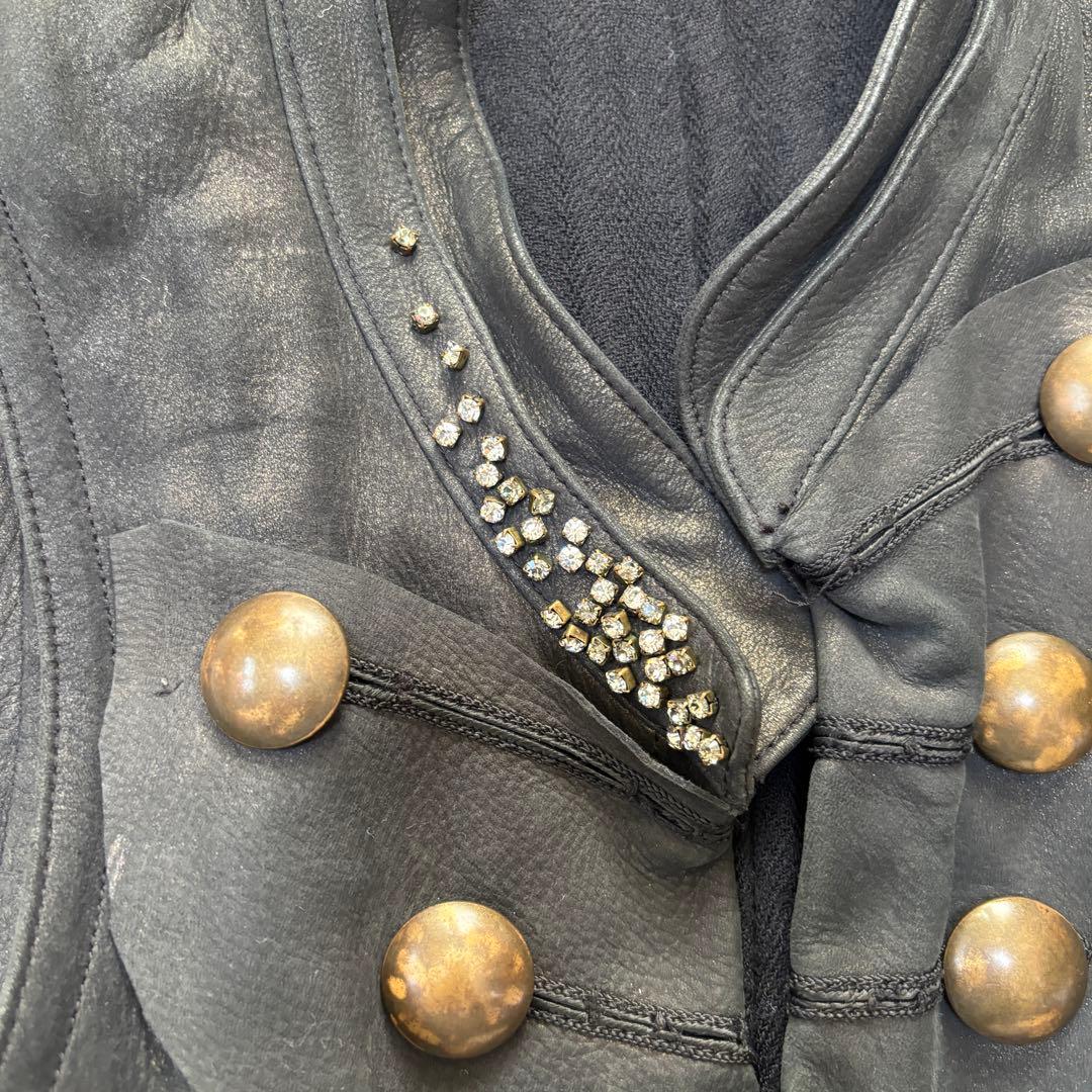 if six was nine 00s アーカイブ レザーベスト サイズ0