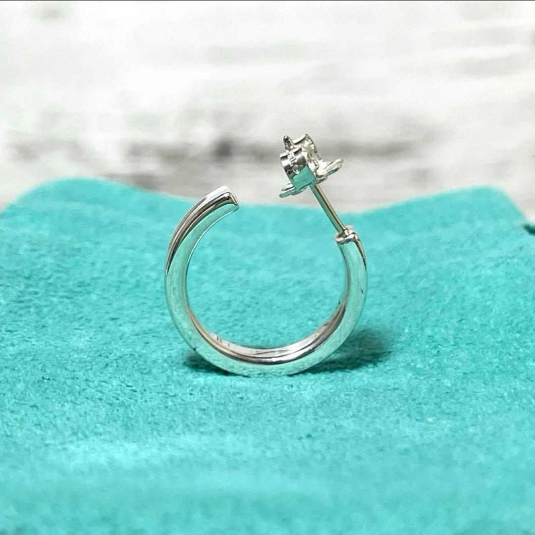 【極美品】ティファニー　ナローフープピアス　1837 メンズ/レディース