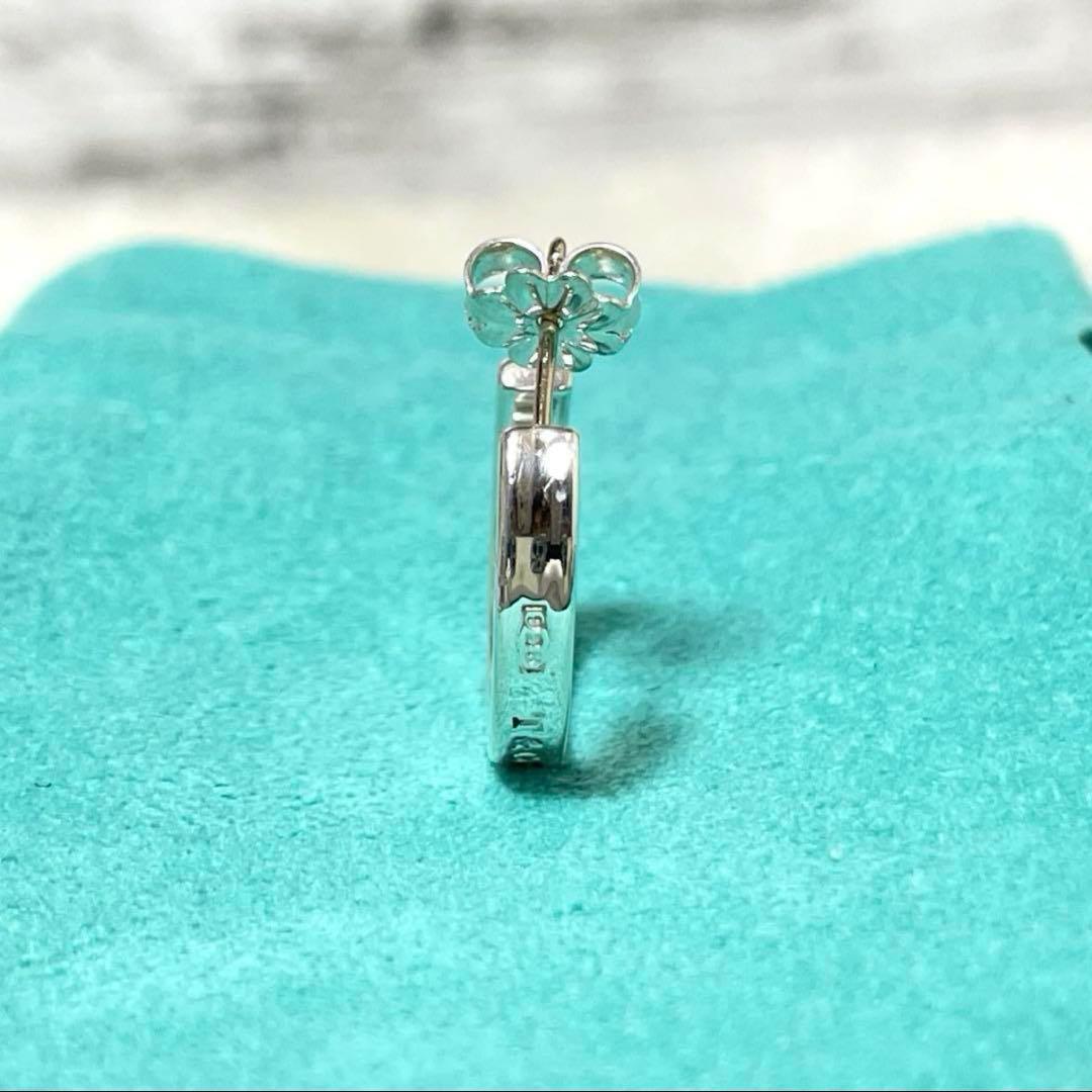 【極美品】ティファニー　ナローフープピアス　1837 メンズ/レディース