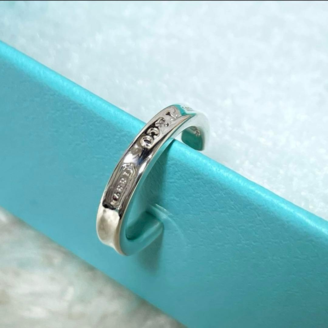 【極美品】ティファニー　ナローフープピアス　1837 メンズ/レディース