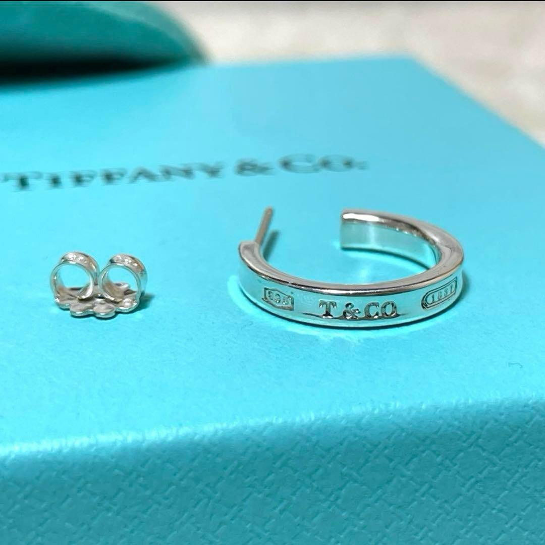 【極美品】ティファニー　ナローフープピアス　1837 メンズ/レディース