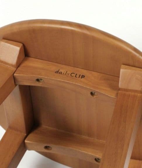 studio CLIP ハイスツール カウンターチェア 2脚セット 木製 椅子