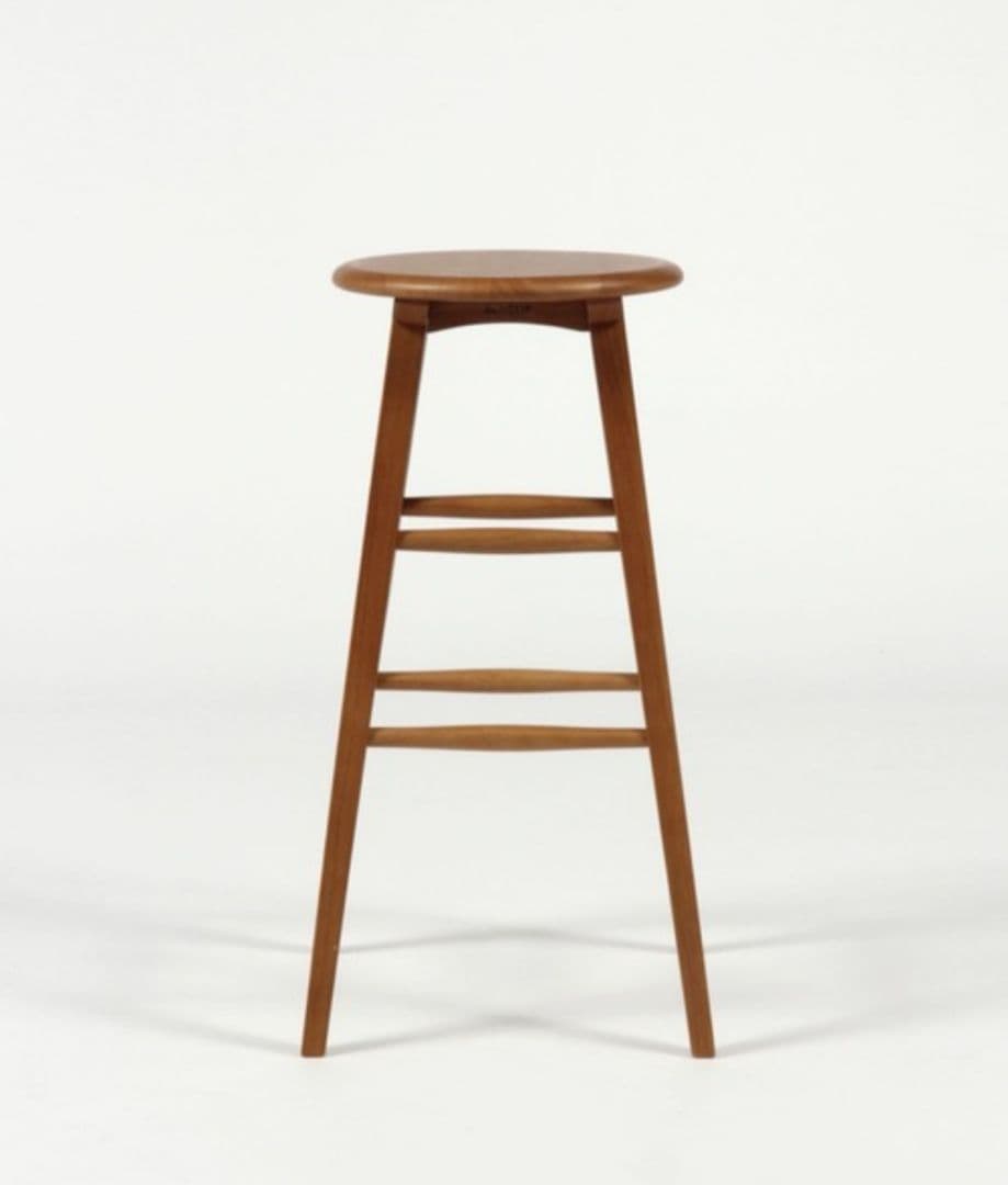 studio CLIP ハイスツール カウンターチェア 2脚セット 木製 椅子