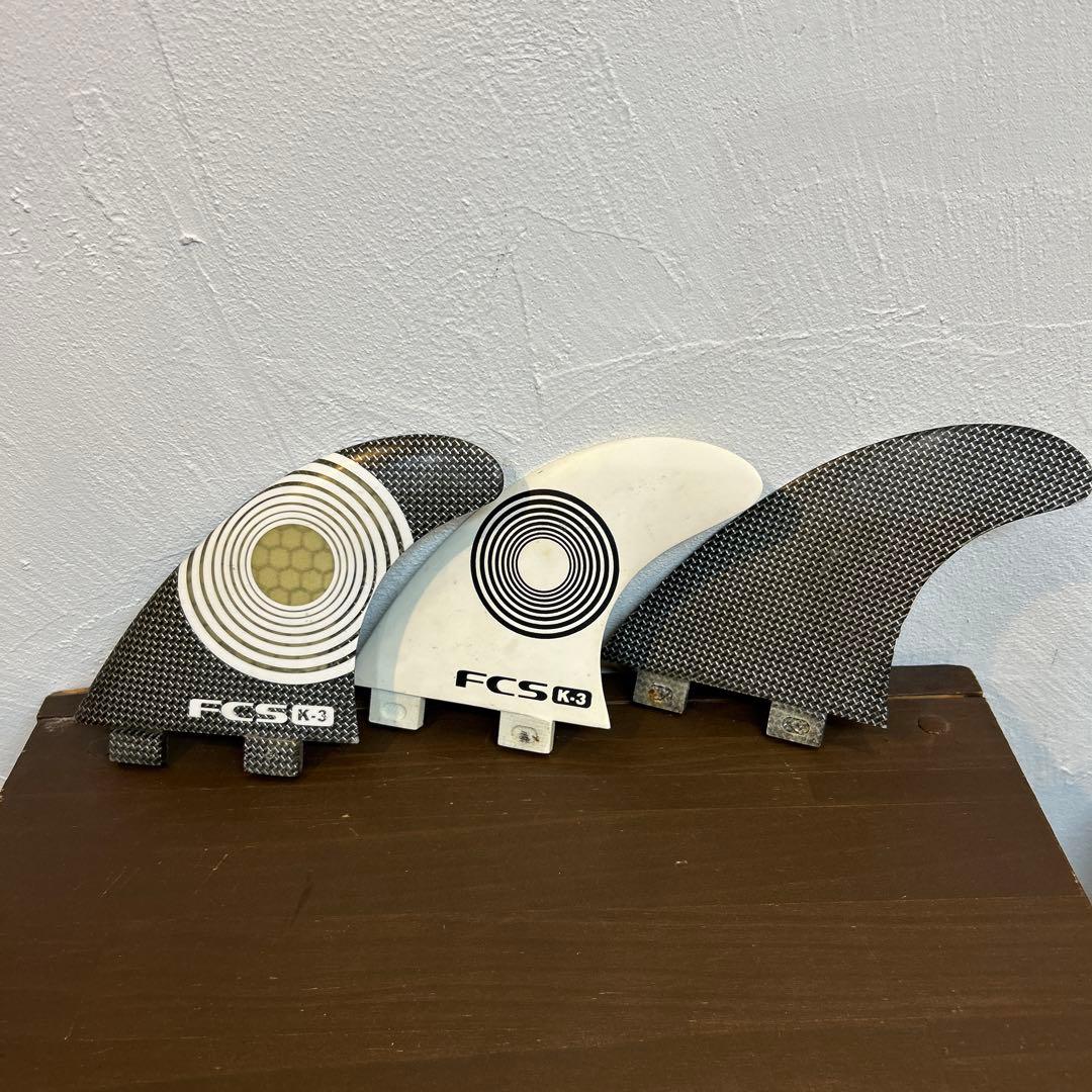 FCS K3 トライフィン カーボン ケリースレーター - メルカリ
