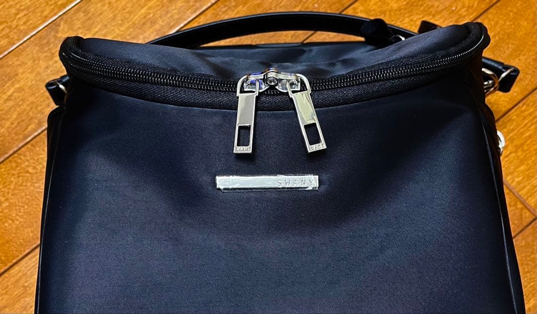 スワニー ブラック キャリーバッグ D-583 低振動・低騒音 4輪ストッパー付