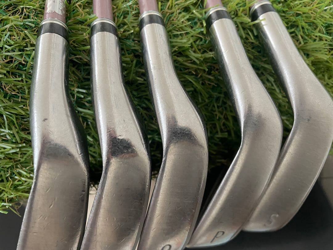 10代目ゼクシオ XXIO10 ボルドー レディースアイアンセット 5本　A