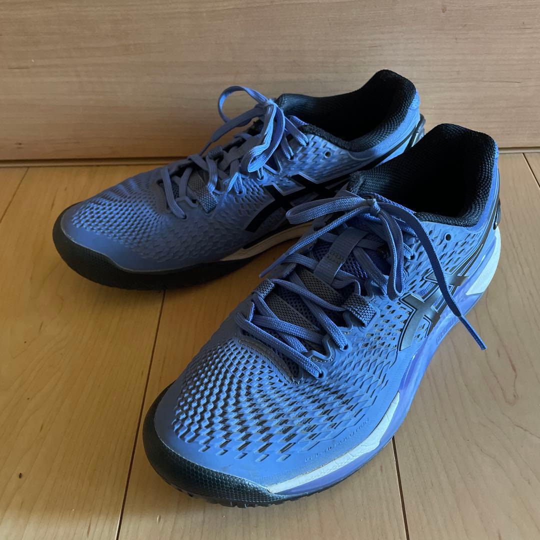 定価1.8万【ASICS】テニスシューズ|オールコート|ゲルレゾリューション9