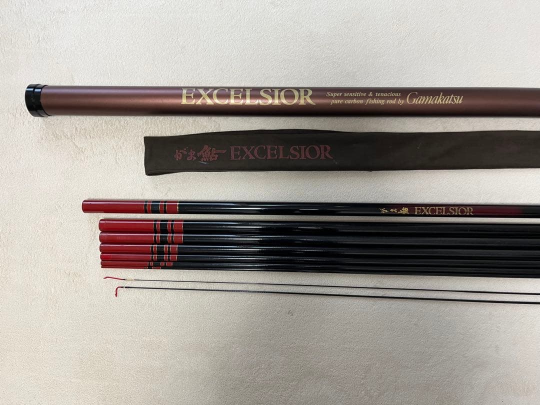 がまかつ　鮎竿　がま鮎初代エクセルシオ  引抜早瀬90