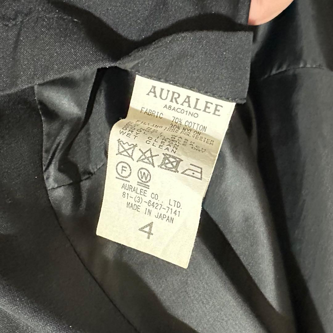 AURALEE フーデッドコート