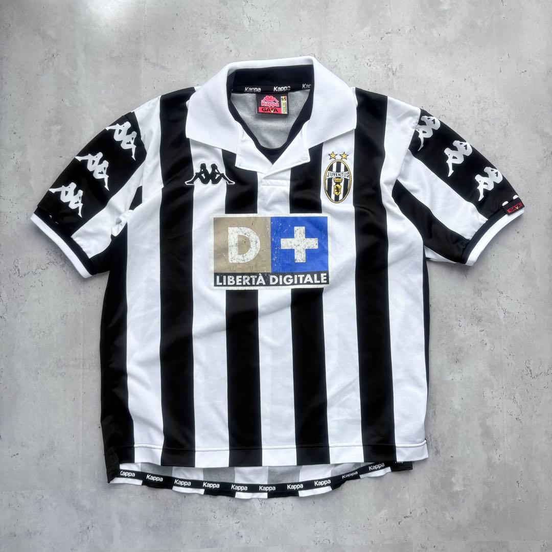 Kappa】99-00シーズン ユヴェントス ゲームシャツ 希少小さめサイズ