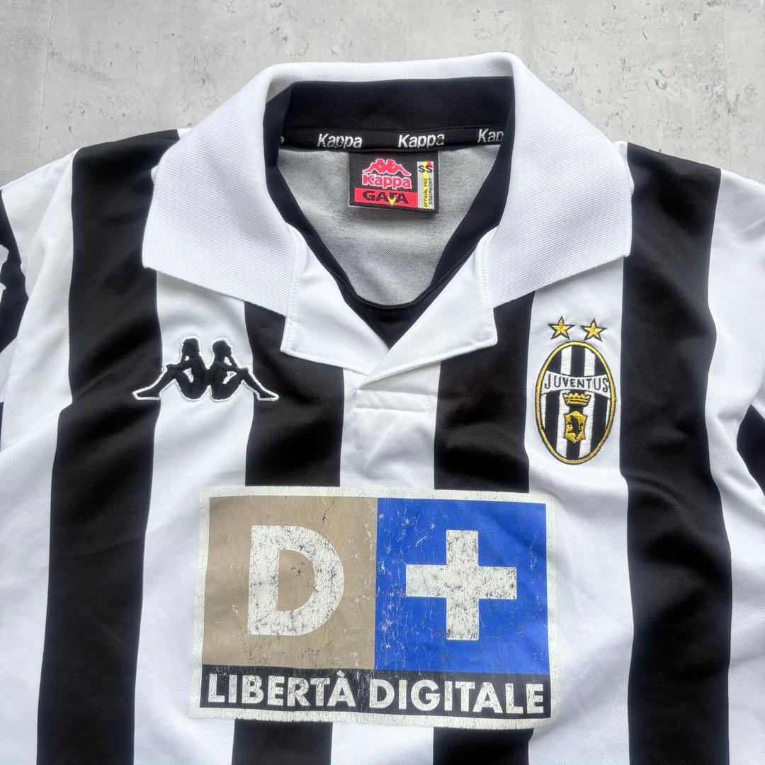 Kappa】99-00シーズン ユヴェントス ゲームシャツ 希少小さめサイズ