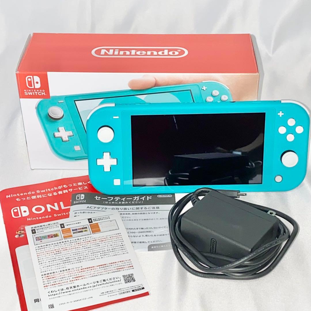 Nintendo Switch Lite ターコイズ 本体 2025年10月購入