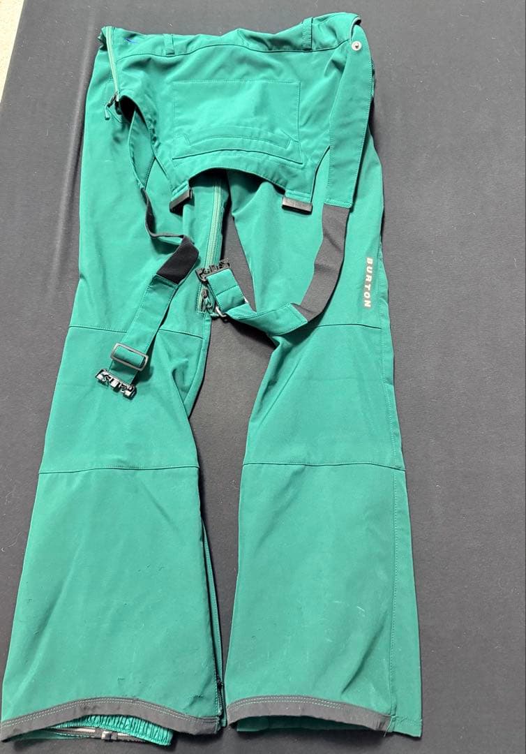 BURTON グリーンスキーウェア 上下セットXS