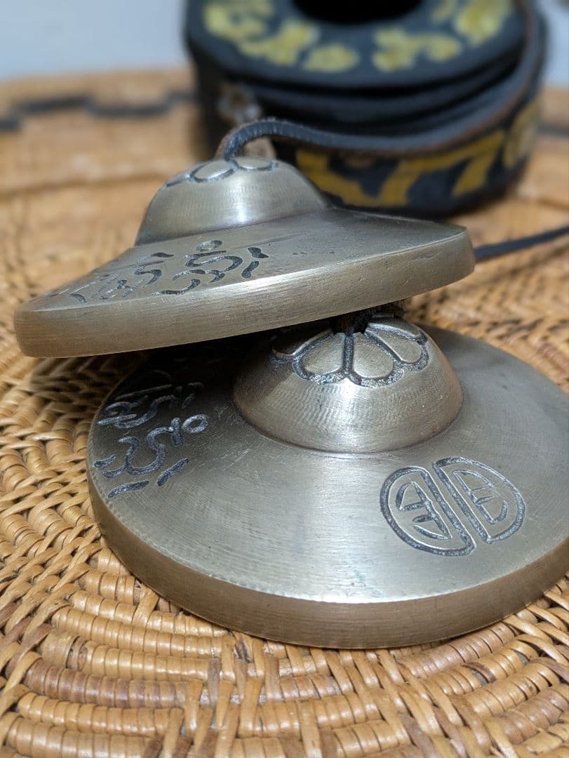 【未使用/美品】ティンシャ　ネパール　チベット　密教　ヨガ　リラクゼーション