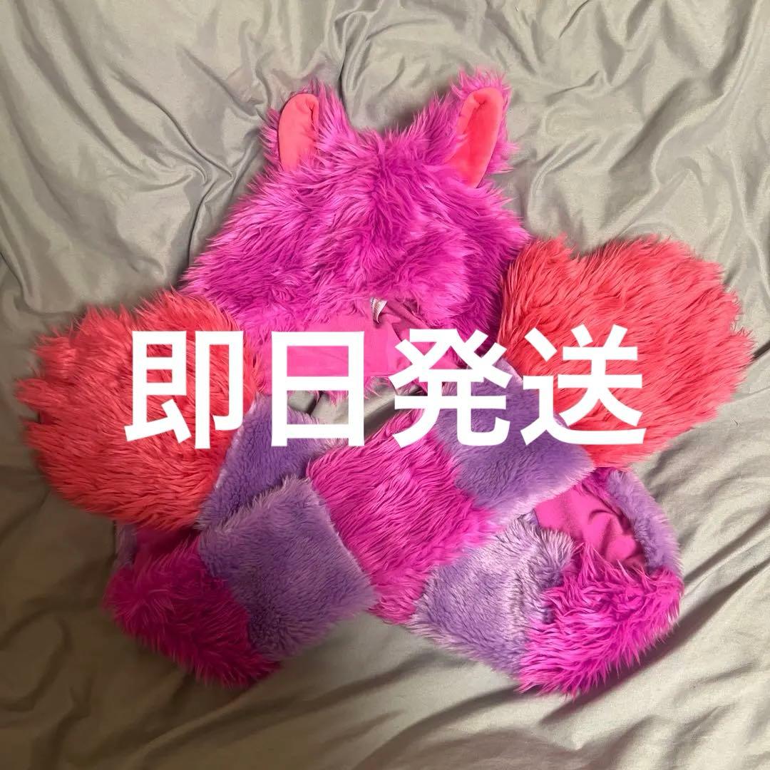 チェシャ猫 マフラー ファンキャップ ディズニー - メルカリ