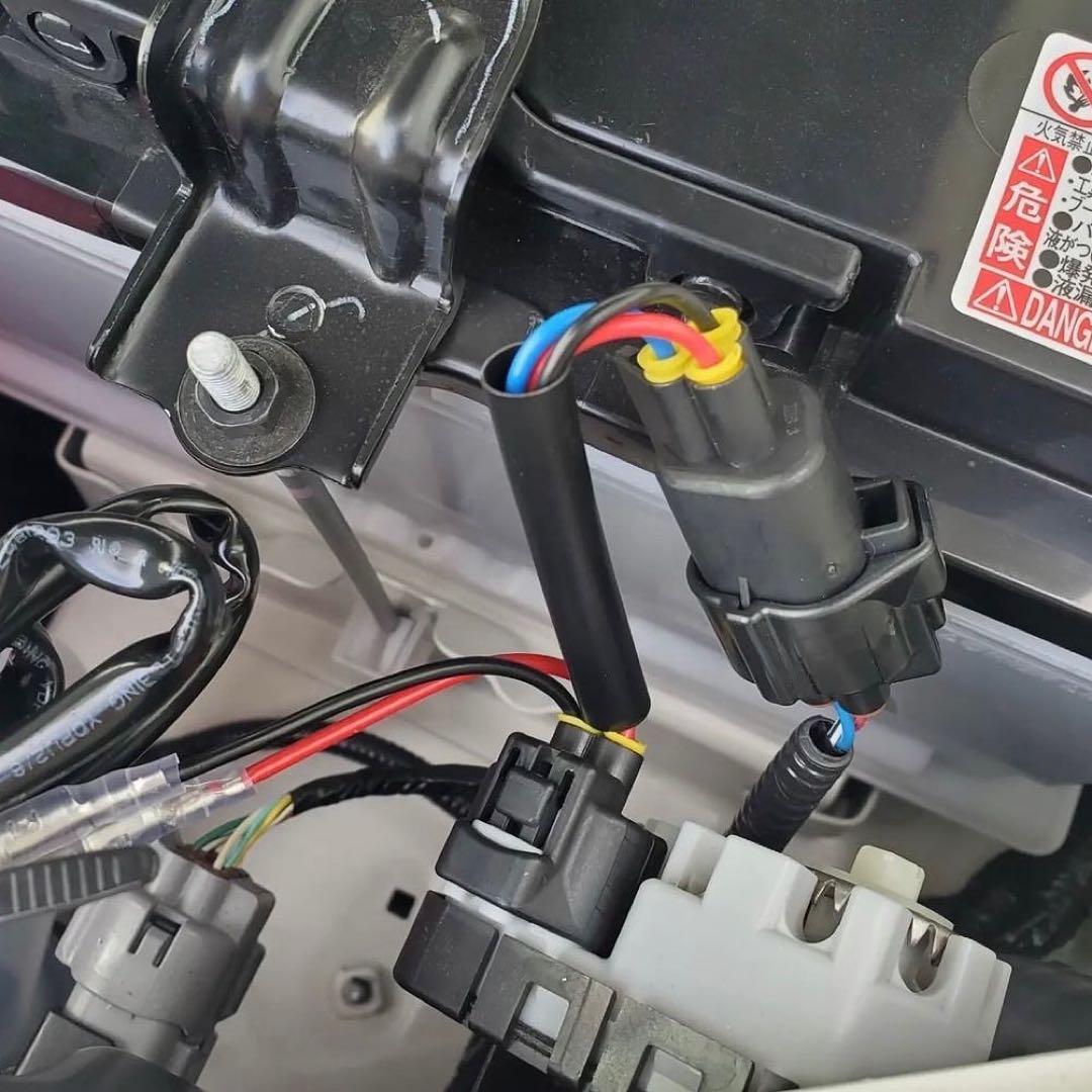 【専用解除】デリカ D5 上グリル用 グリルマーカー　ACC分岐ハーネス