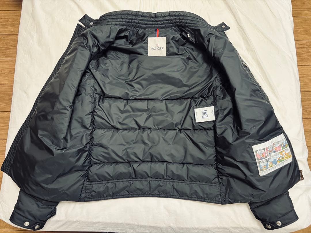 ドロップMONCLERモンクレールAmiotバイカージャケットサイズ2国内