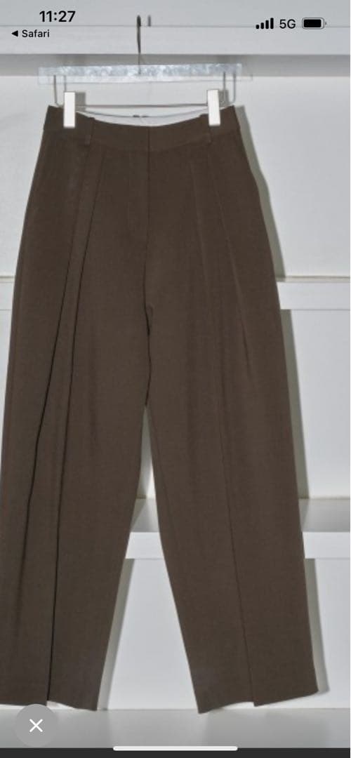 パンツ TODAYFUL. Bonding Wide Trousers36