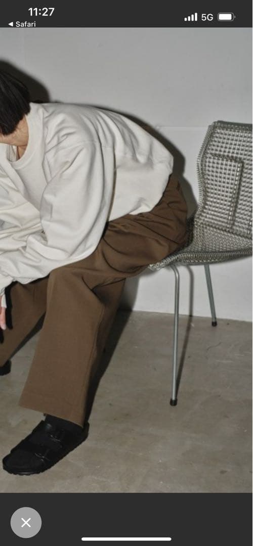 パンツ TODAYFUL. Bonding Wide Trousers36