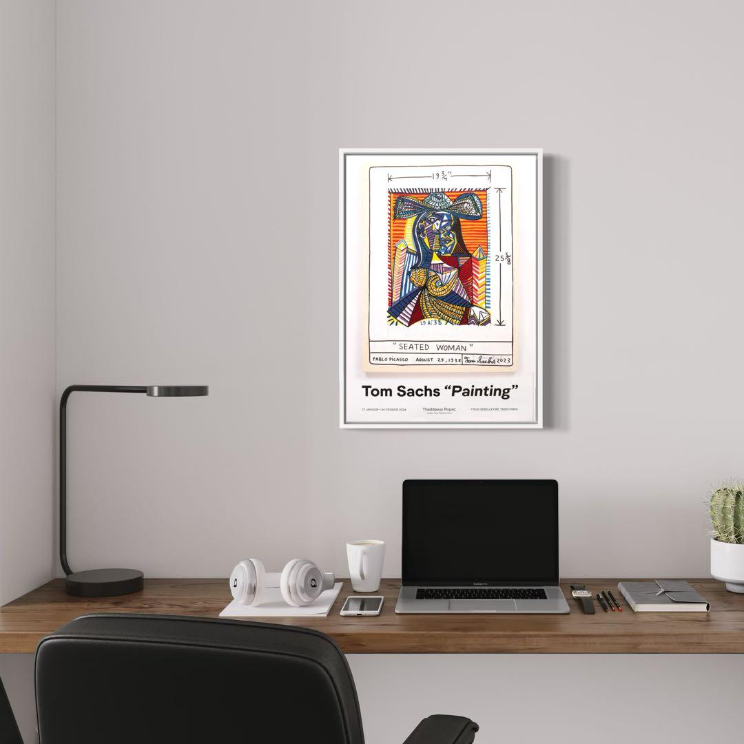【残1枚】トム・サックス展　A2ポスター　Tom Sachs 2024 ピカソ