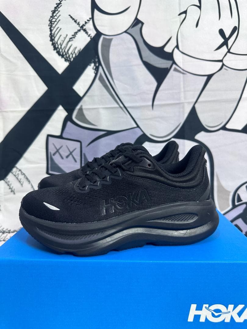 Hoka OneOne Bondi 9 スニーカー 22.5cm ブラック