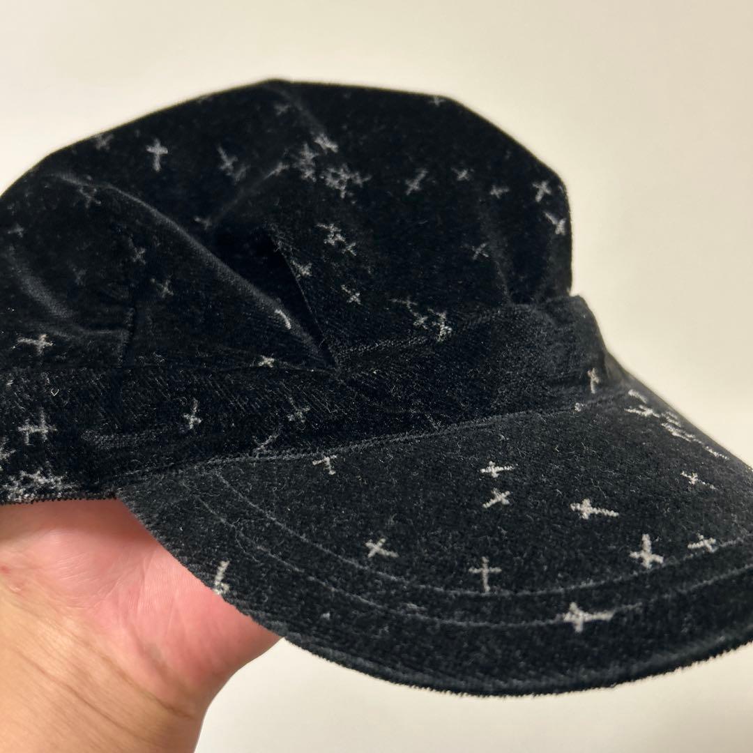 undercover 魔女期 02aw クロス柄帽子