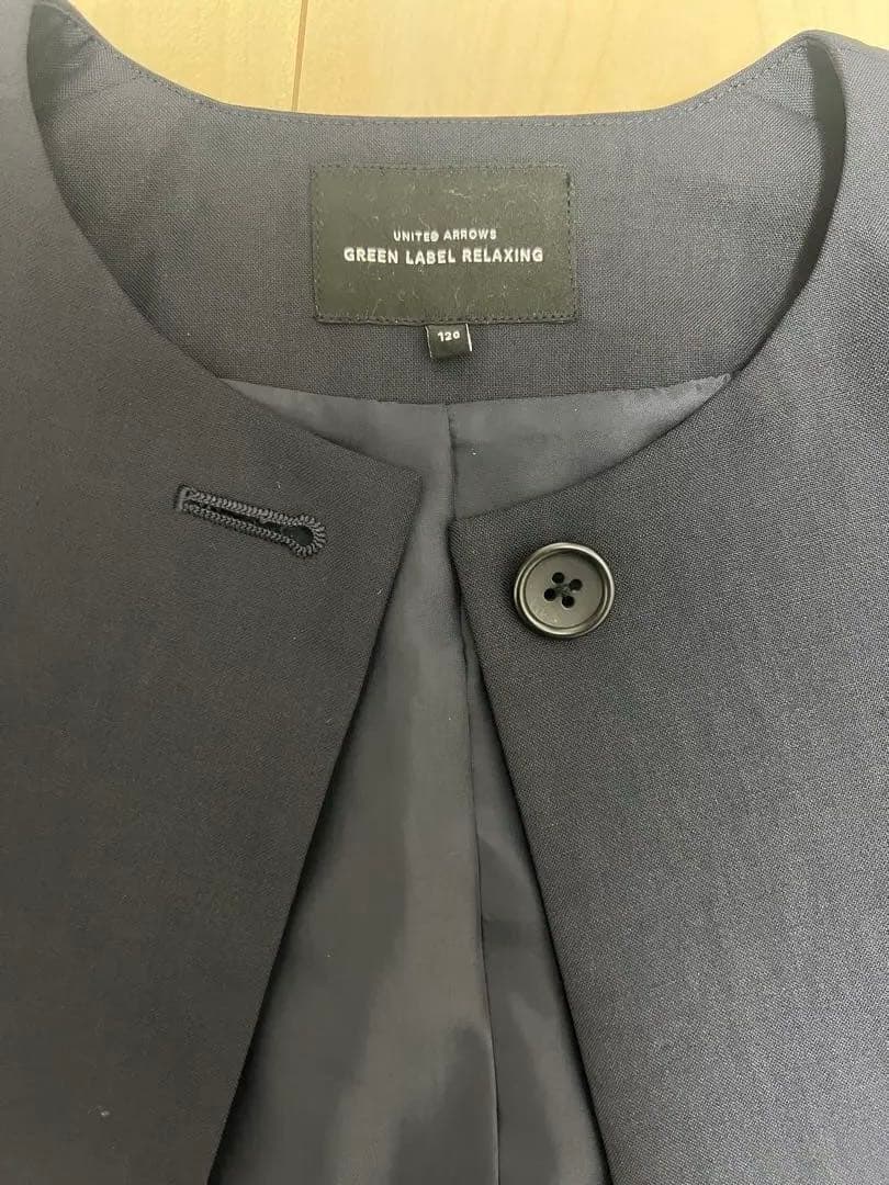 入学式　卒園式　女の子 120㎝　【グリーンレーベルリラクシング】