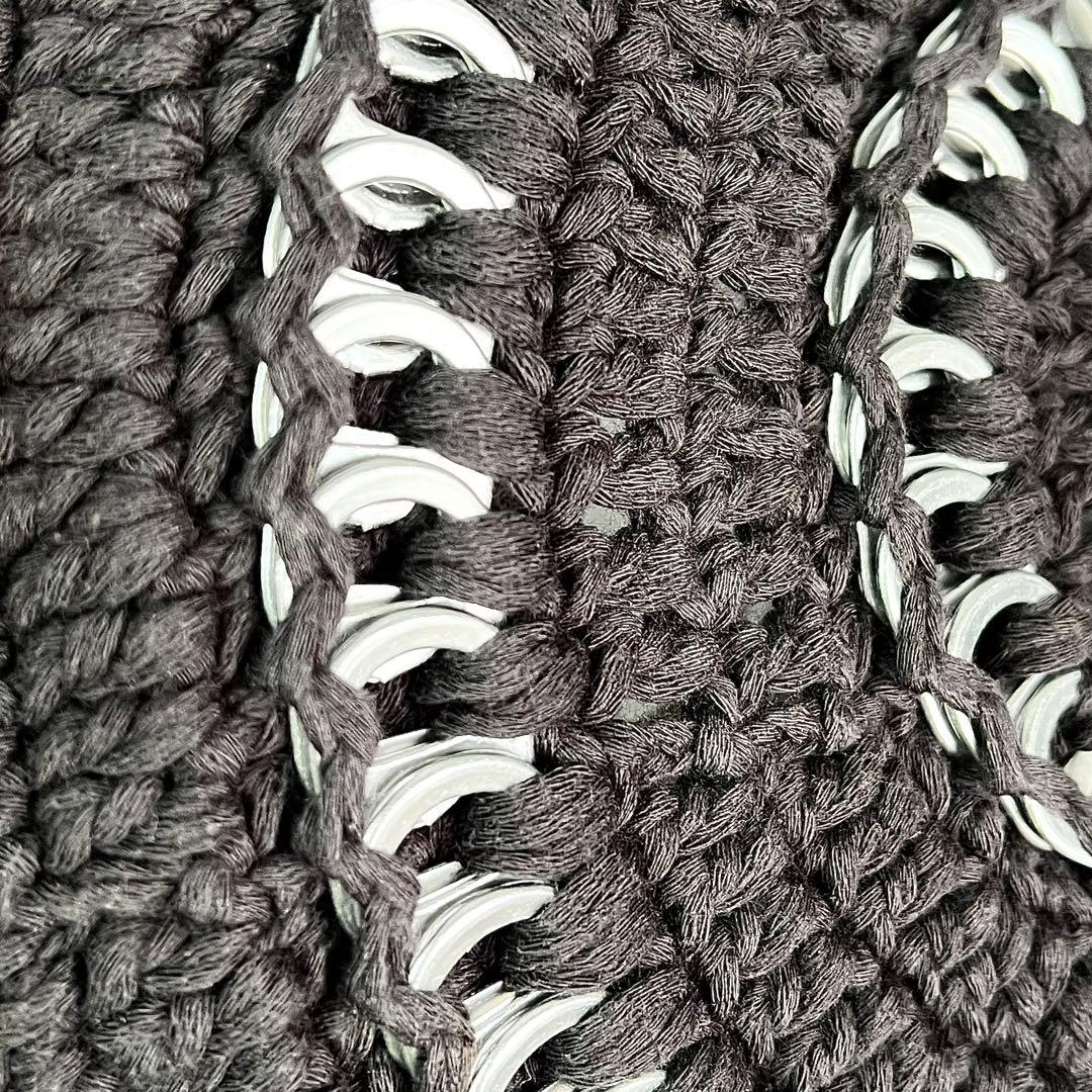 【新品】完売カラー GANNI 定価¥16215 メタルリング装飾コットンベレー