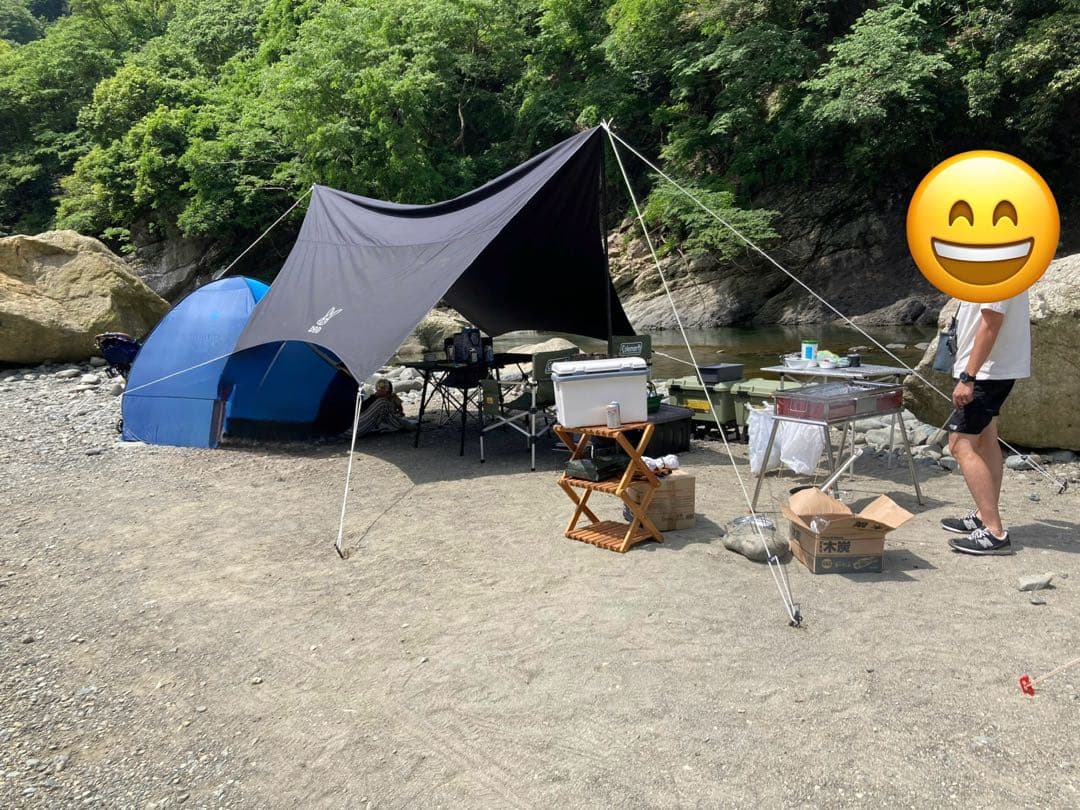 DoD いつかのタープTC（ブラック）