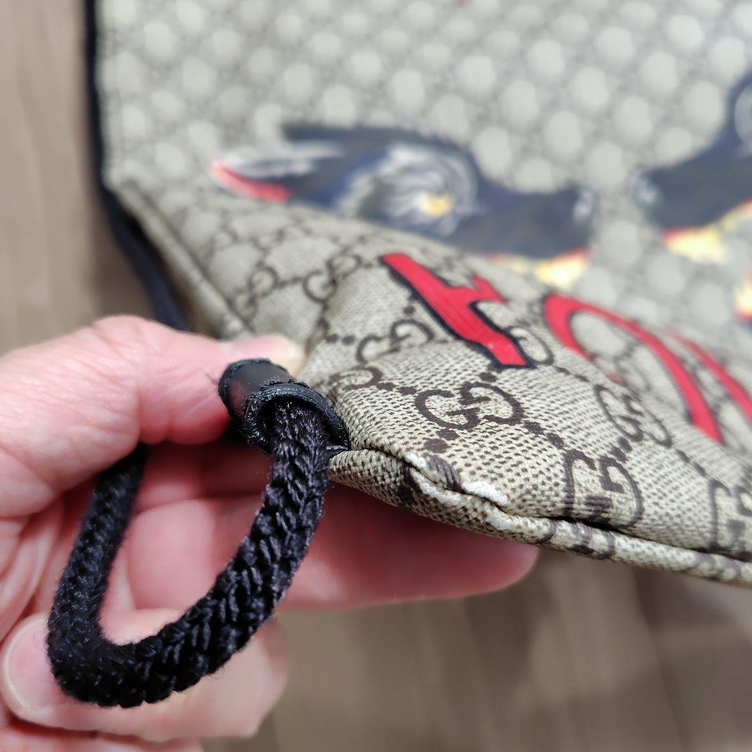 GUCCIナップサック　ウルフ