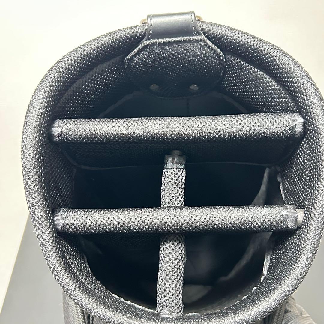 ダンロップ キャディバッグ ブラック フード付 綺麗め