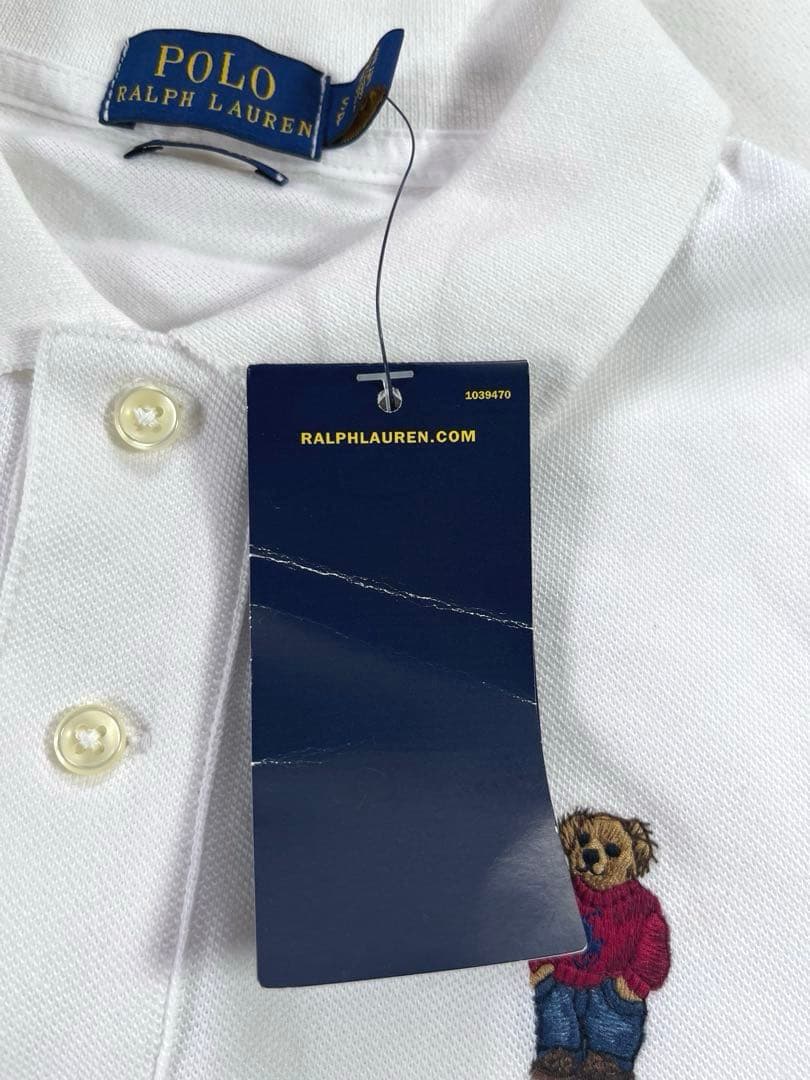 新品✨未使用　ポロラルフローレン ポロシャツ 半袖 ポロベア　ロゴ刺繍