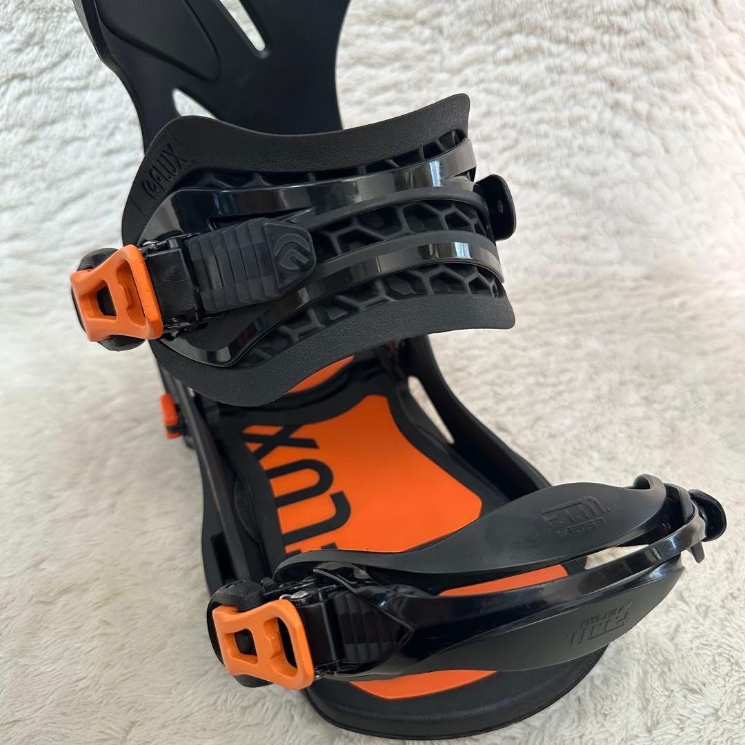 23-24 FLUX GT スノーボード ビンディング M ブラック/オレンジ