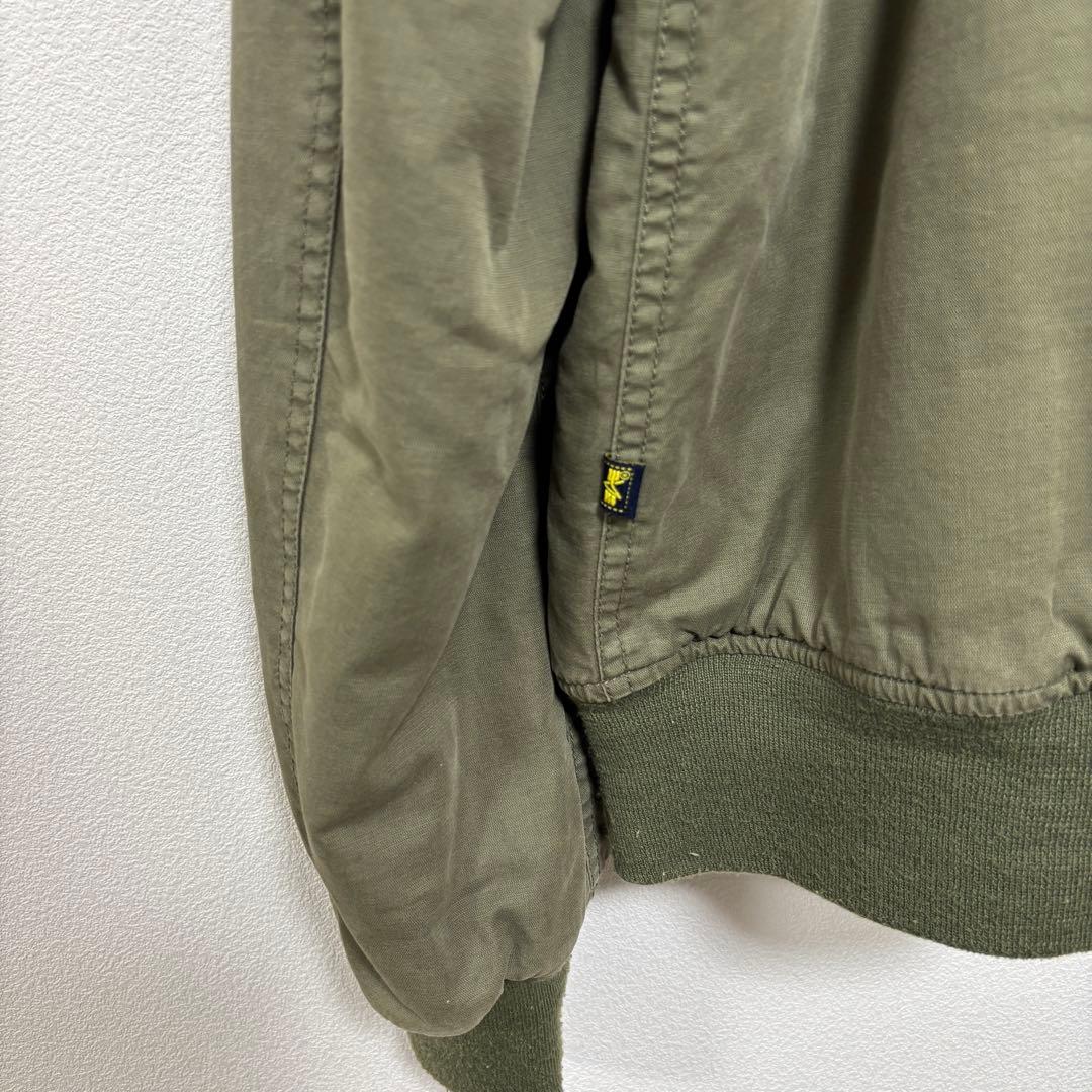 ALPHA アルファMA-1 フライトジャケット M オリーブミリタリーz99
