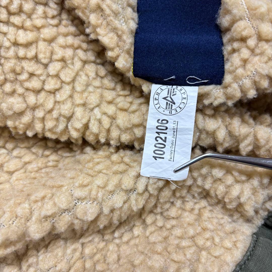 ALPHA アルファMA-1 フライトジャケット M オリーブミリタリーz99