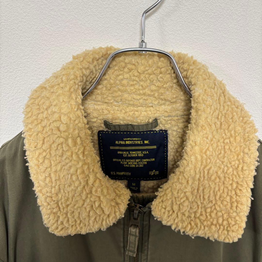 ALPHA アルファMA-1 フライトジャケット M オリーブミリタリーz99