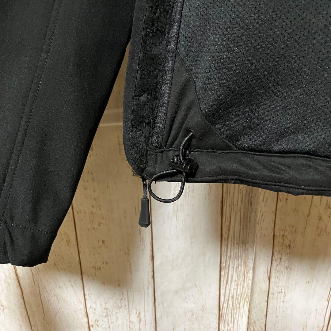 1272 90sノースフェイスソフトシェルジャケットフリースブルゾンUSA古着