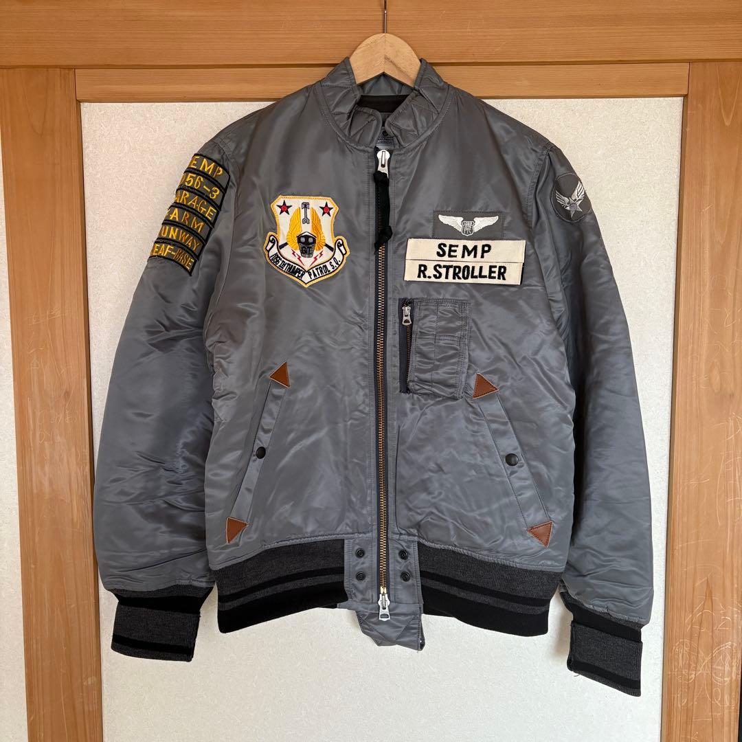 山*Ｇ様 未着用 世田谷ベース 所ジョージ MA-1 ナックルサンパー モデル