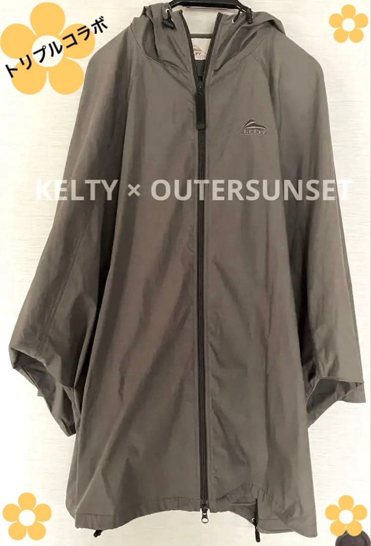 限定価格！KELTY ポンチョコート トリプルコラボ