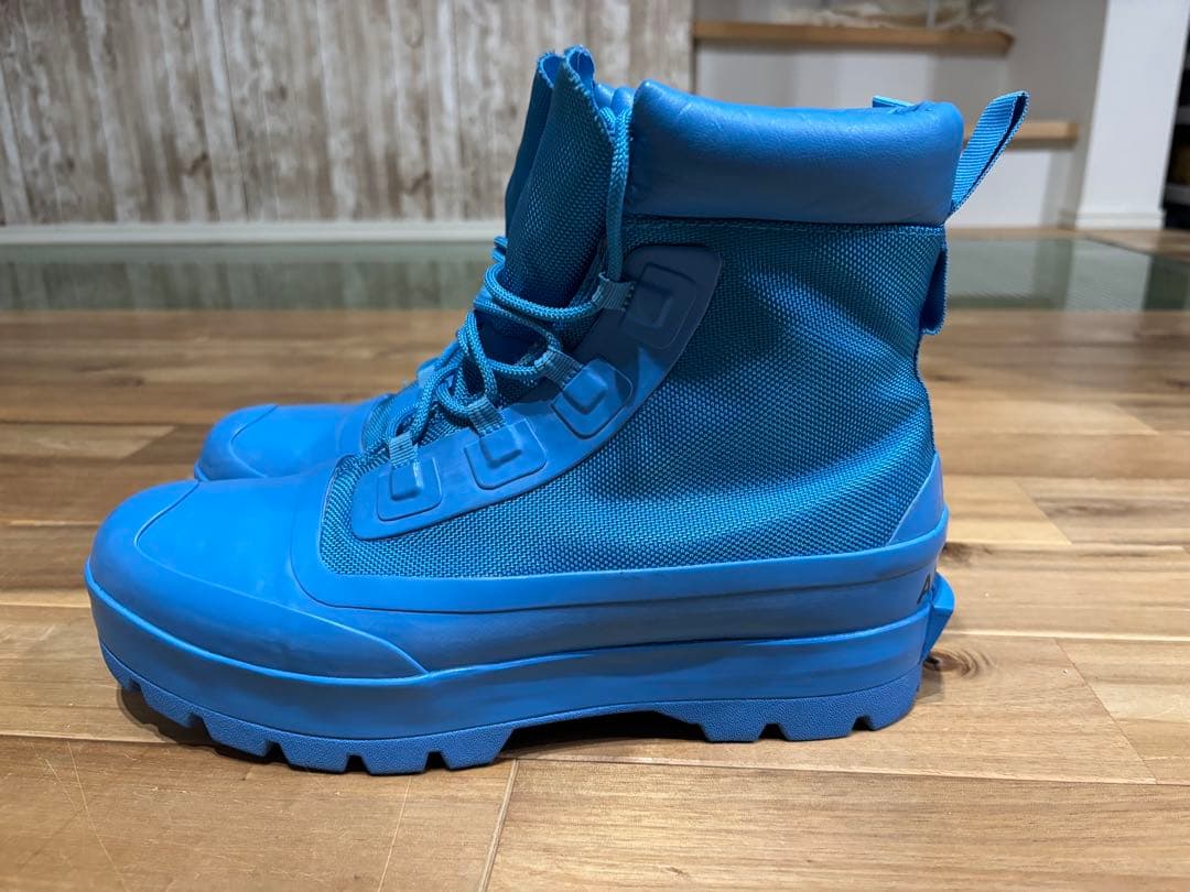 近未来感　CONVERSE 青 ハイカットブーツ　AMBUSHコラボ