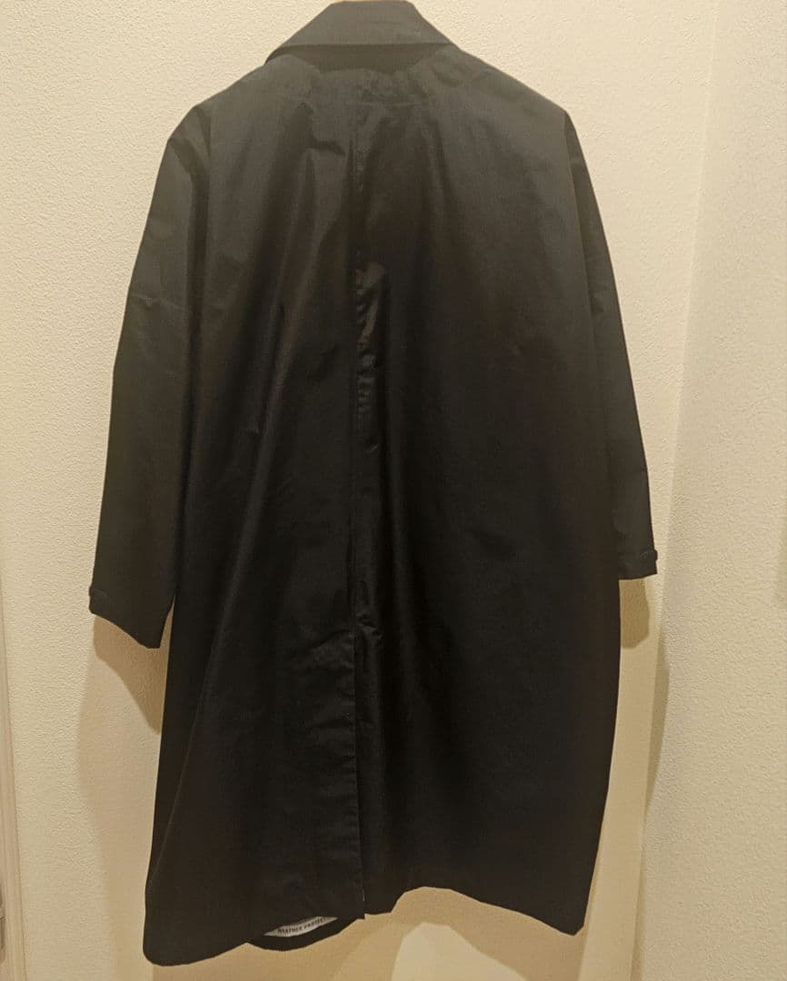 F/CE.® WRAP DOUBLE BRESTED CTオールウェザーコート黒