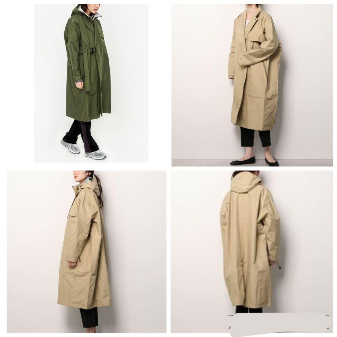 F/CE.® WRAP DOUBLE BRESTED CTオールウェザーコート黒