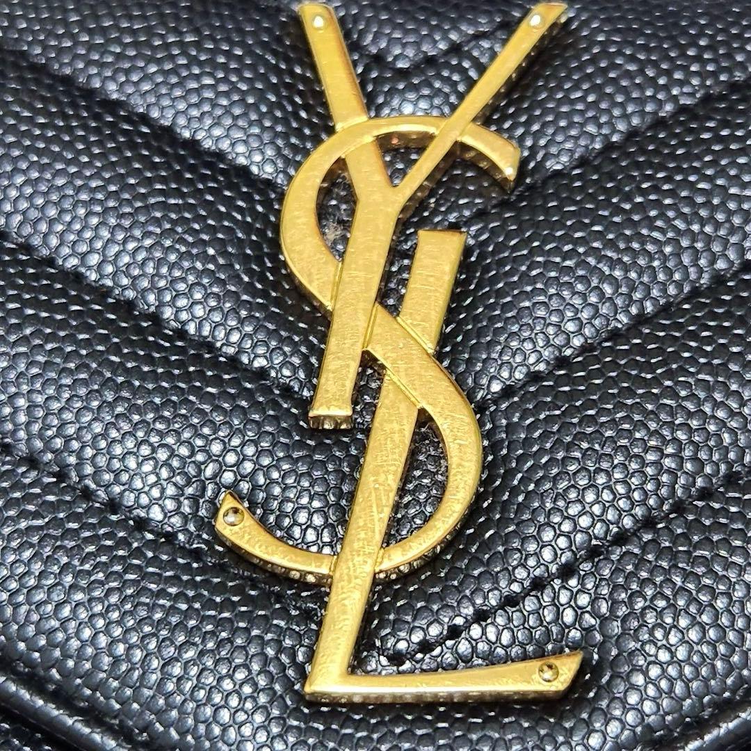 ✨未使用級　付属品完備✨サンローラン　長財布　フラップ　カサンドラ　キャビア