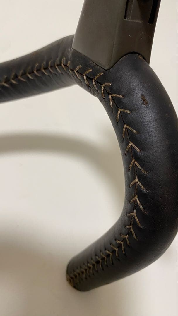 Cinelli アルミハンドル&ステム 革巻きカンパレバー付き