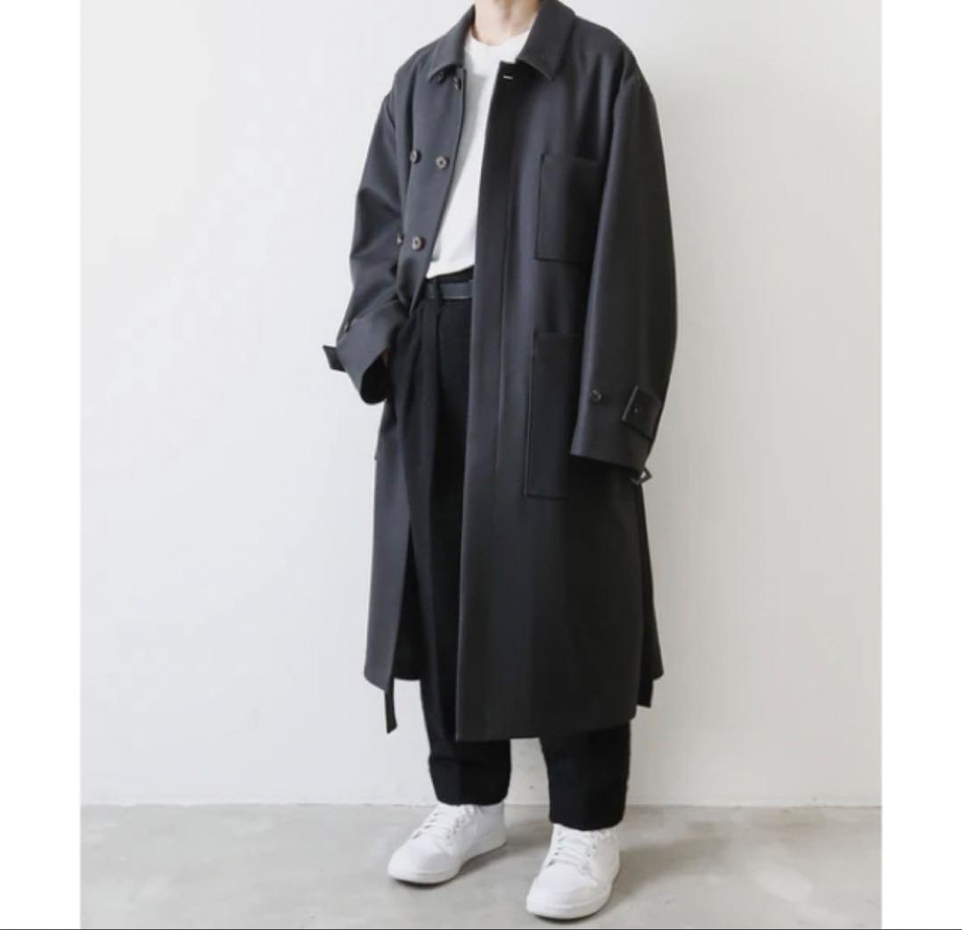 ジャケット・アウター ssstein oversized double button coat