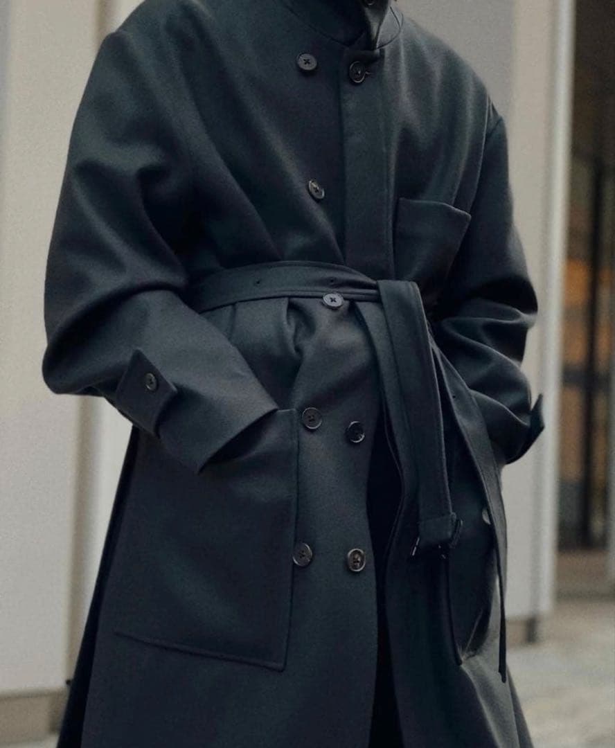 ジャケット・アウター ssstein oversized double button coat