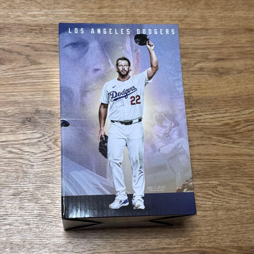 カーショー ボブルヘッド 3000奪三振 ドジャース 来場者限定